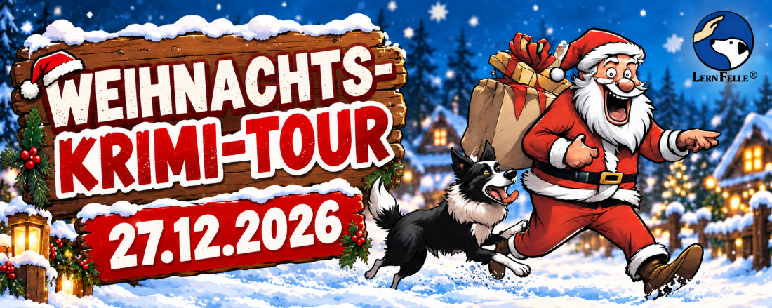 Weihnachts-Krimi-Tour mit dem Hundezentrum LernFelle®