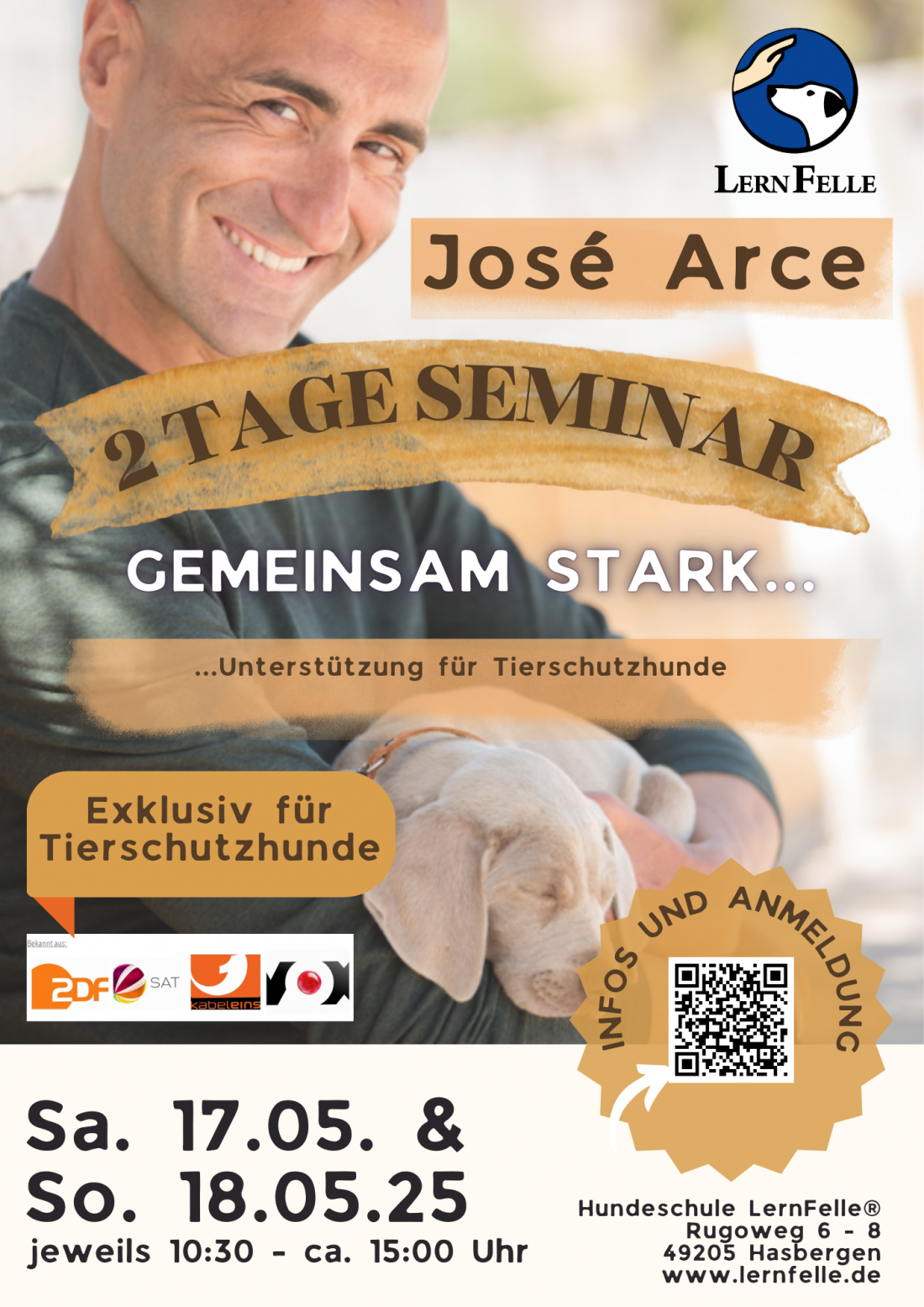 2 Tage Seminar - Gemeinsam stark... Unterstützung für Tierschutzhunde